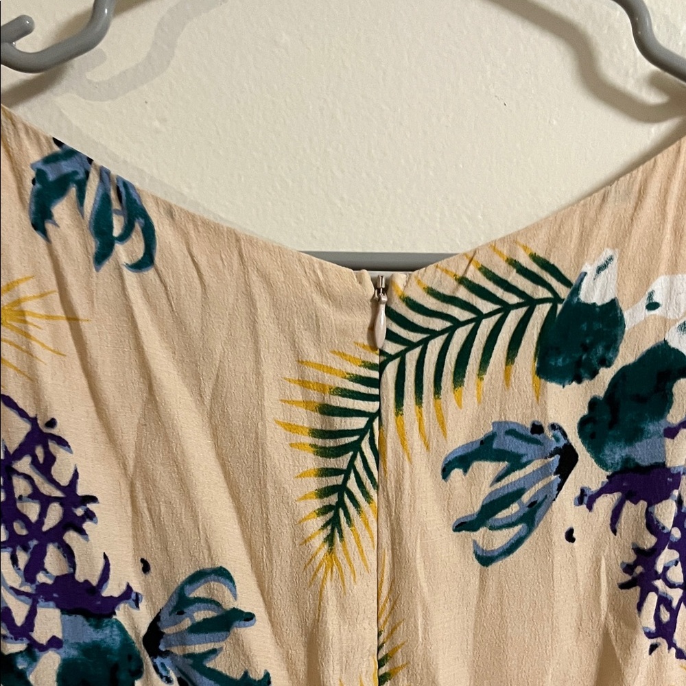 For Love And Lemons Textured Cream Romper - Picture 5 of 6